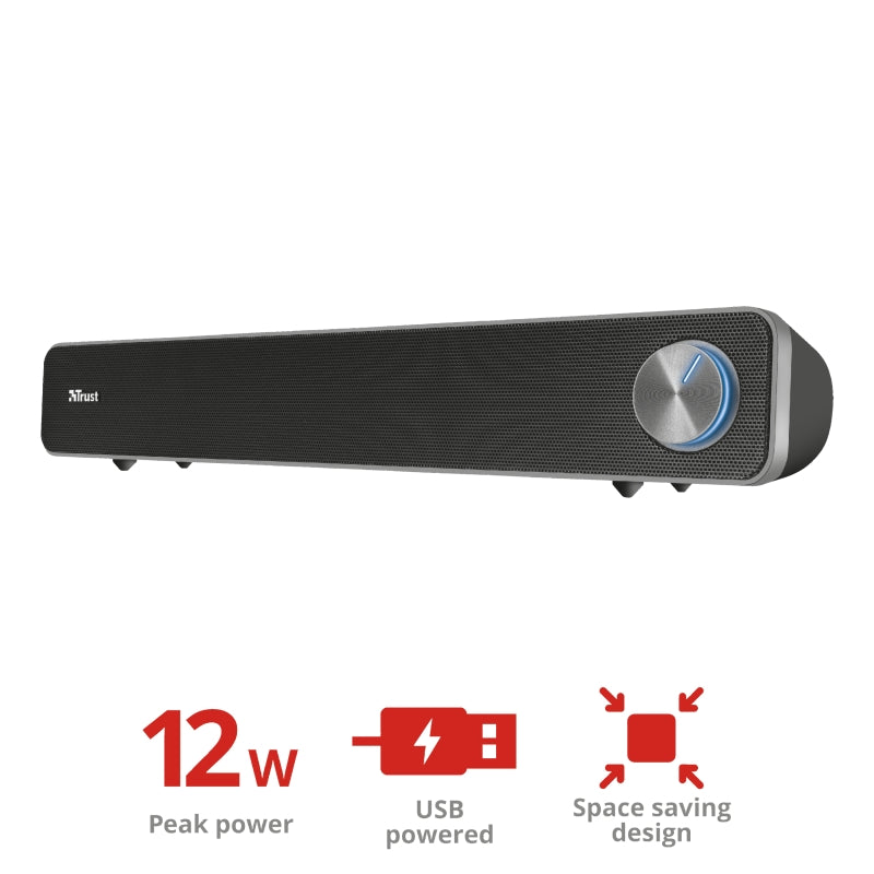 Тонколони, TRUST Arys USB Soundbar