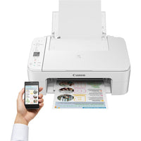 Мастиленоструйно многофункционално устройство, Canon PIXMA TS3351 All-In-One, White thumbnail 4