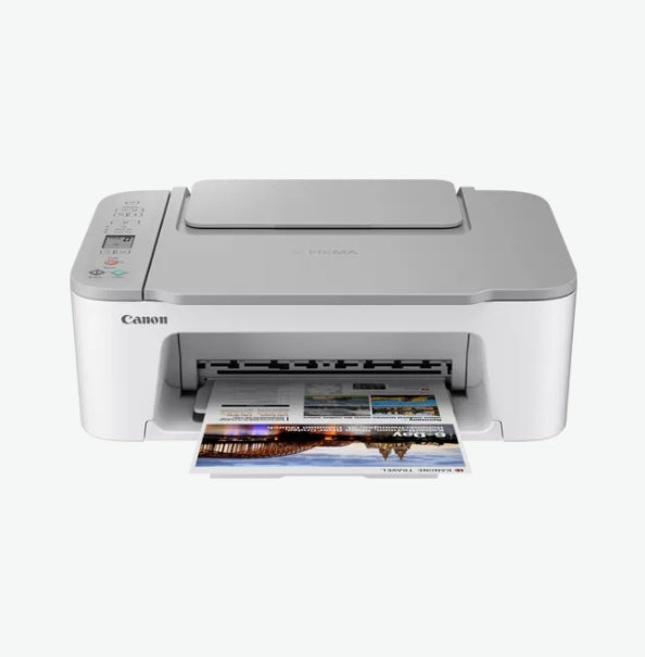 Мастиленоструйно многофункционално устройство, Canon PIXMA TS3451 All-In-One, White