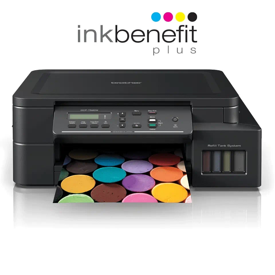 Мастилоструйно многофункционално устройство, Brother DCP-T520W Inkbenefit Plus Multifunctional