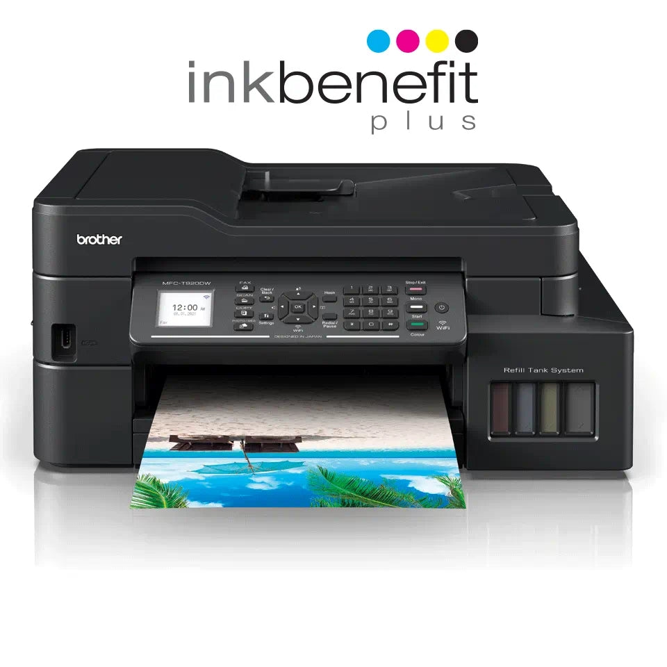 Мастиленоструйно многофункционално устройство, Brother MFC-T920DW Inkbenefit Plus Multifunctional