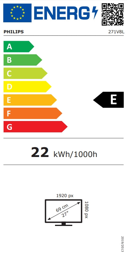 Монитор, Philips 271V8L, 27