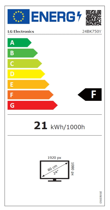 Монитор, LG 24BK750Y-B, 23.8