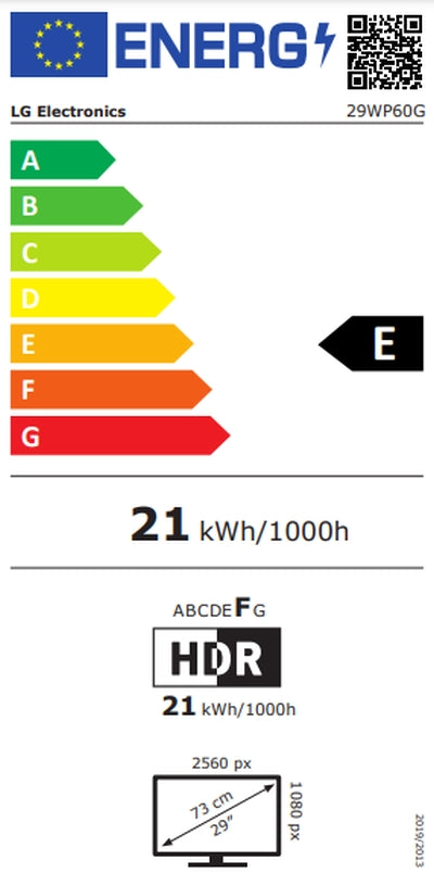 Монитор, LG 29WP60G-B, 29