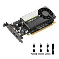 Видео карта, PNY Nvidia T400 4GB GDDR6 LP thumbnail 2