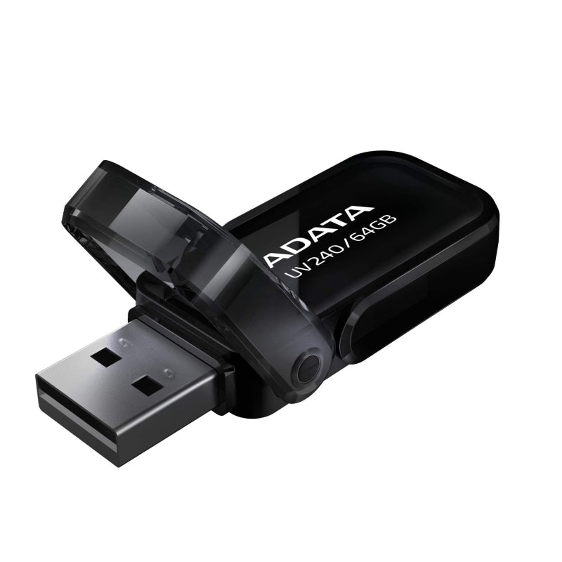 Памет, ADATA UV240 64GB USB 2.0 Black