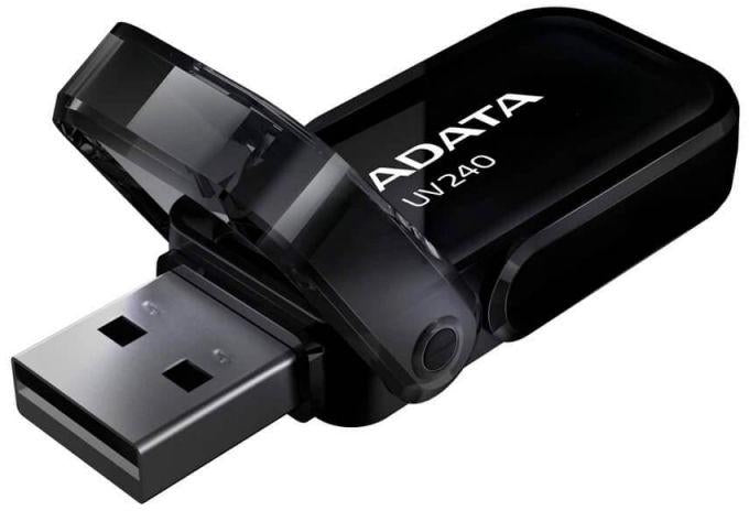 Памет, ADATA UV240 32GB USB 2.0 Black
