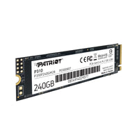 Твърд диск, Patriot P310 240GB M.2 2280 PCIE thumbnail 2