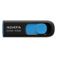 Памет, ADATA UV128 64GB USB 3.2 Black thumbnail 2