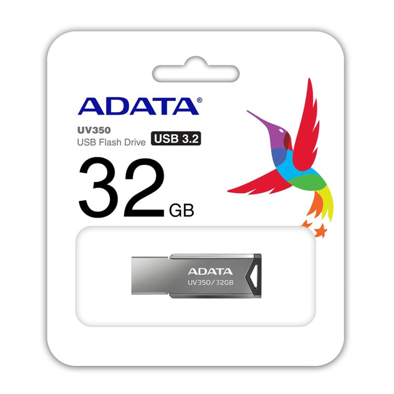 Памет, ADATA UV350 32GB USB 3.2 Black