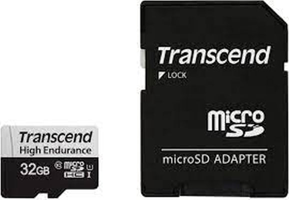 Памет, Transcend 32GB micro SD w/ adapter U1, High Endurance