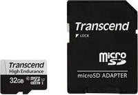Памет, Transcend 32GB micro SD w/ adapter U1, High Endurance thumbnail 1