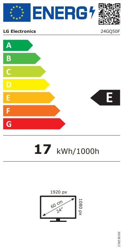 Монитор, LG 24GQ50F-B, 23.8