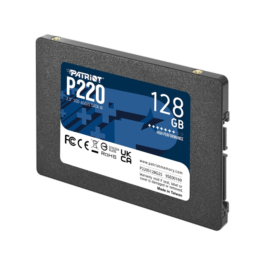 Твърд диск, Patriot P220 128GB SATA3 2.5