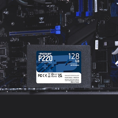 Твърд диск, Patriot P220 128GB SATA3 2.5