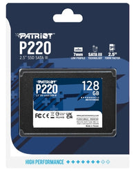 Твърд диск, Patriot P220 128GB SATA3 2.5 thumbnail 5