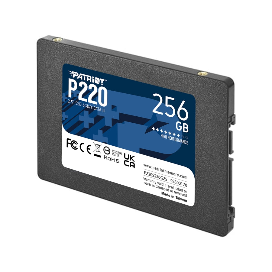 Твърд диск, Patriot P220 256GB SATA3 2.5