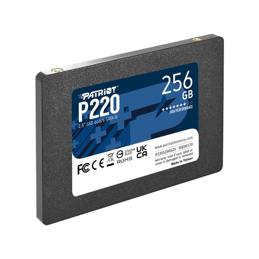 Твърд диск, Patriot P220 256GB SATA3 2.5