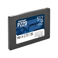 Твърд диск, Patriot P220 512GB SATA3 2.5 thumbnail 2
