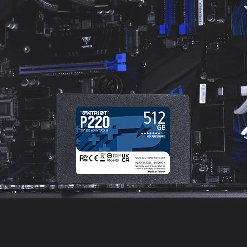 Твърд диск, Patriot P220 512GB SATA3 2.5