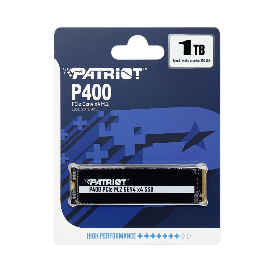 Твърд диск, Patriot P400 1TB M.2 2280 PCIE Gen4 x4