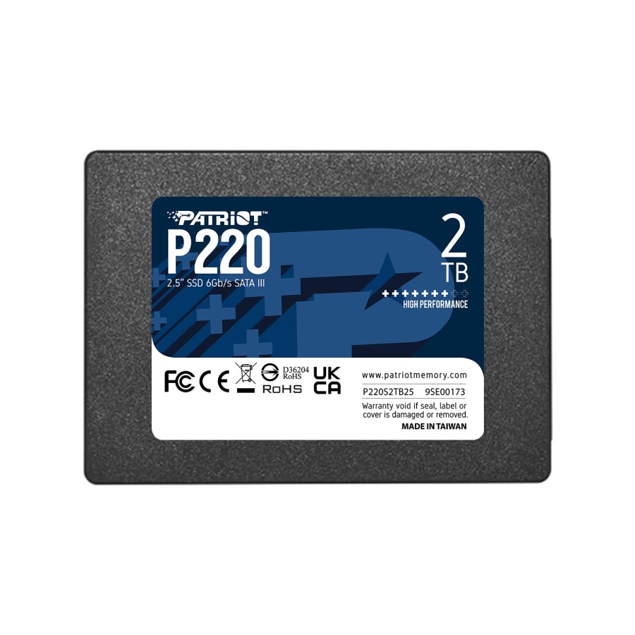 Твърд диск, Patriot P220 2TB SATA3 2.5