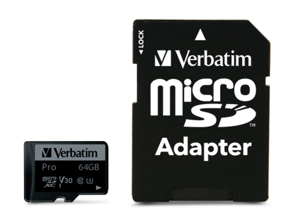 Памет, Verbatim micro SDXC 64GB Pro Class 10 UHS-I