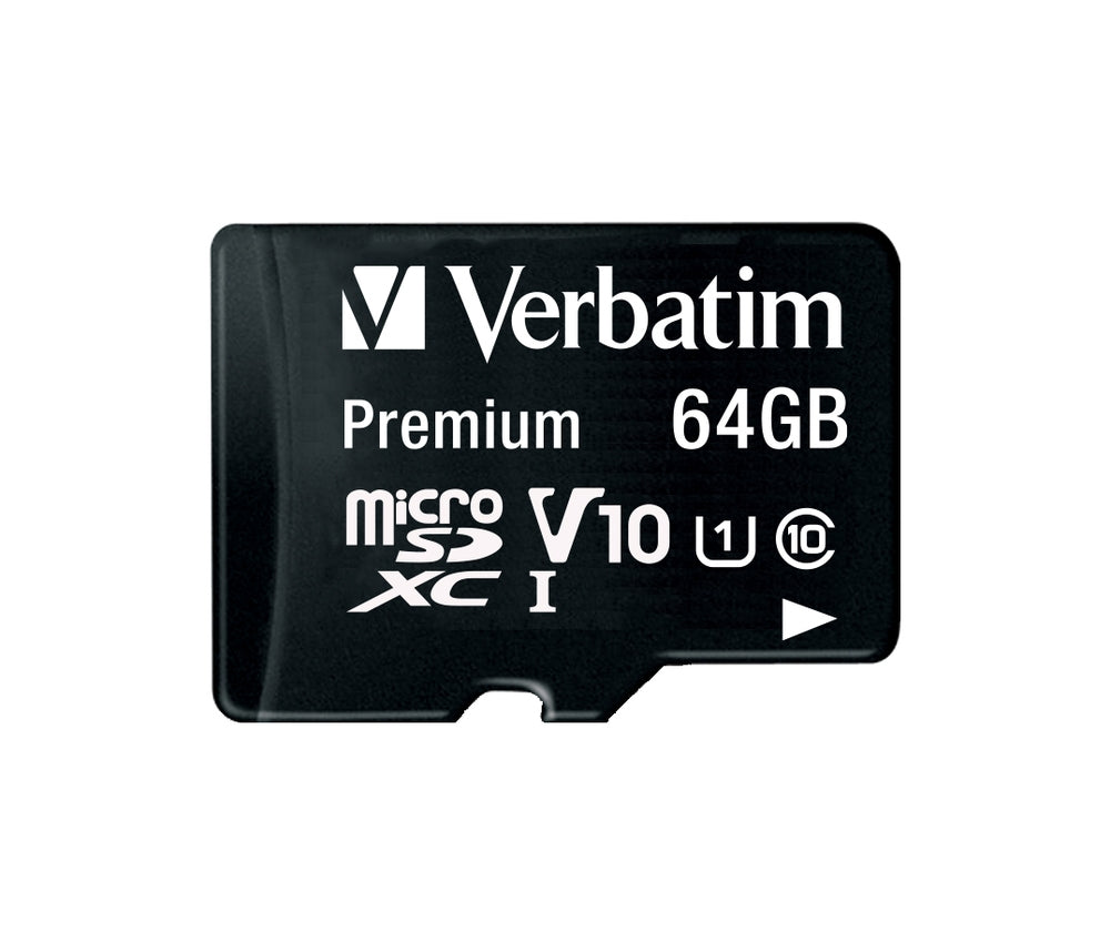 Памет, Verbatim micro SDXC 64GB Class 10 (Incl. Adaptor)