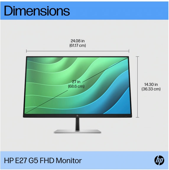 Монитор, HP E27 G5, 27