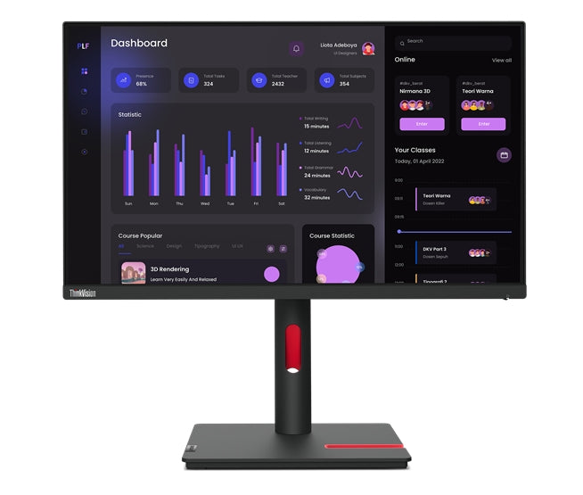 Монитор, Lenovo ThinkVision T24i-30 23.8