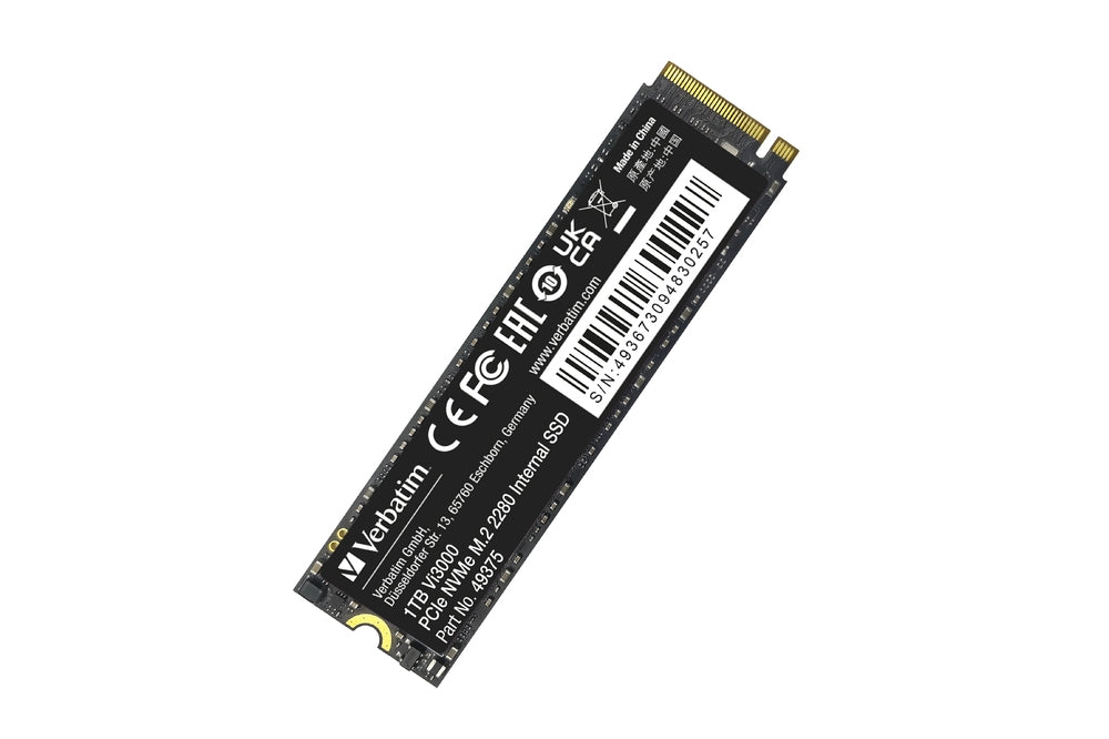 1TB Verbatim  Vi3000 Internal PCIe NVMe M.2 SSD