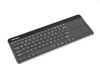 Безжична  клавиатура, Natec wireless keyboard Turbot slim touch pad x-scissors us layout thumbnail 2