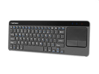 Безжична  клавиатура, Natec wireless keyboard Turbot slim touch pad x-scissors us layout thumbnail 4