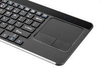Безжична  клавиатура, Natec wireless keyboard Turbot slim touch pad x-scissors us layout thumbnail 6