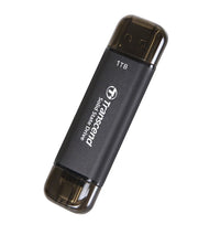 Твърд диск, Transcend 1TB, External SSD, ESD310C, USB 10Gbps, Type C/A, Black thumbnail 2