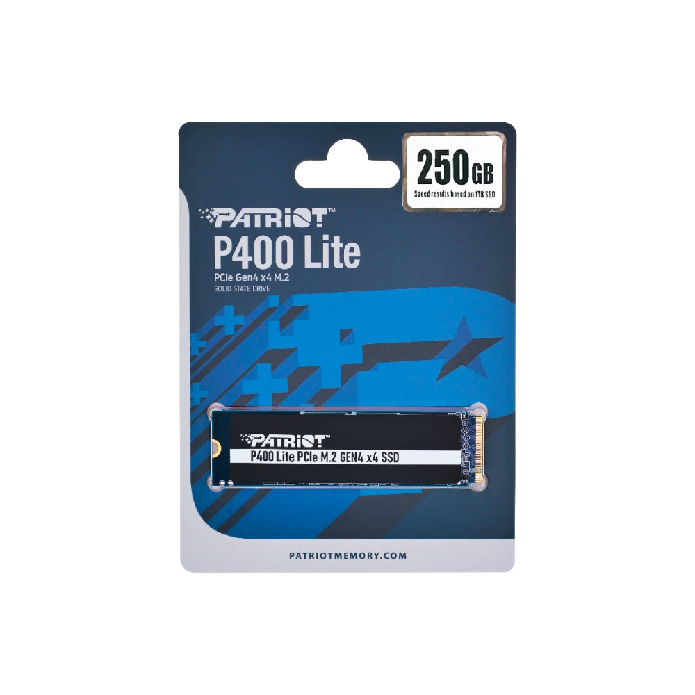 Твърд диск, Patriot P400 LITE 250GB M.2 2280 PCIE Gen4 x4