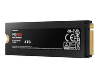 Твърд диск, Samsung SSD 990 PRO 4TB Heatsink PCIe 4.0 NVMe 2.0 M.2 V-NAND 3-bit MLC, 256-bit Encryption, Read 7450 MB/s Write 6900 MB/s thumbnail 4