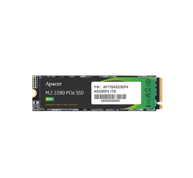 1TB Apacer AS2280P4 M.2 PCIe 1TB , Standard (Single)