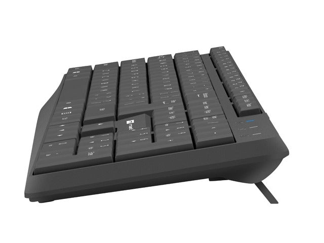 Комплект, Natec Set 2 in 1 Keyboard Black Squid + Mouse Wireless US Layout