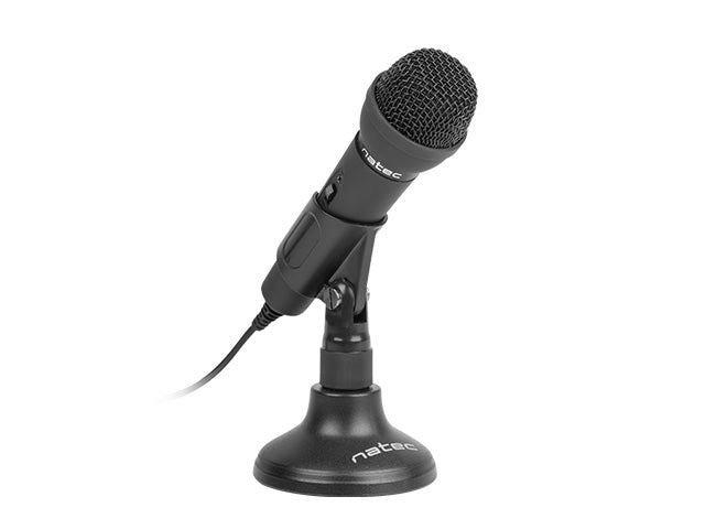 Микрофон, Natec microphone adder black