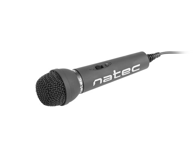 Микрофон, Natec microphone adder black