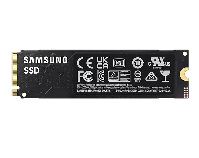 Твърд диск, Samsung SSD 990 EVO 2TB PCIe 4.0 NVMe 2.0 M.2 V-NAND TLC, 256-bit Encryption, Read 5000 MB/s Write 4200 MB/s