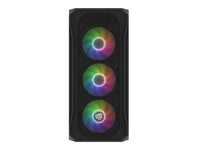 Кутия за компютър, Fury PC Case Shobo SH4F RGB Midi Tower, Window, Black thumbnail 4