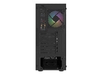 Кутия за компютър, Fury PC Case Shobo SH4F RGB Midi Tower, Window, Black thumbnail 7