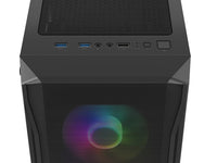 Кутия за компютър, Fury PC Case Shobo SH4F RGB Midi Tower, Window, Black thumbnail 9