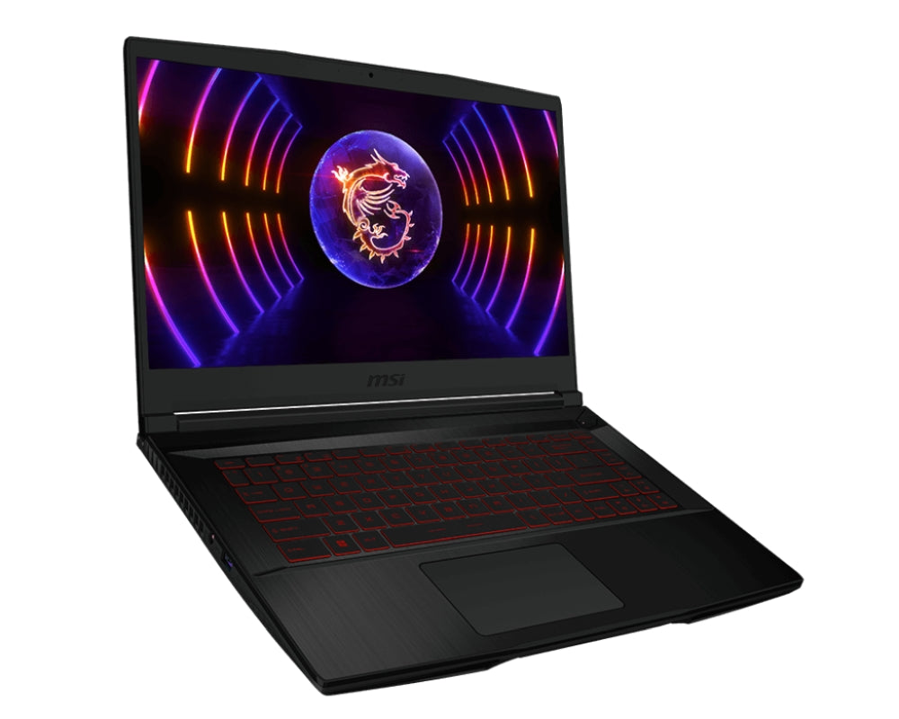 Лаптоп, MSI Thin GF63 12UCX (RTX 2050, GDDR6 4GB)BlackRed Backlit Gaming Keyboard16R8 (RTX 2050, GDDR6 4GB) N-115.6