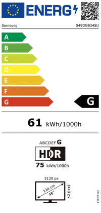 Монитор, Samsung LS49CG934, 49