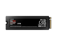 Твърд диск, Samsung SSD 990 PRO 2TB Heatsink PCIe 4.0 NVMe 2.0 M.2 V-NAND 3-bit MLC, 256-bit Encryption, Read 7450 MB/s Write 6900 MB/s thumbnail 2