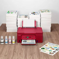 Мастилоструйно многофункционално устройство, Canon PIXMA G3470 All-In-One, Red thumbnail 1