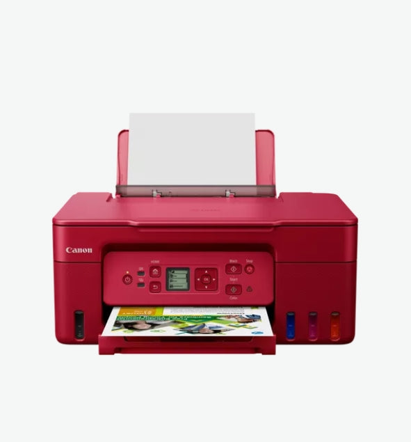 Мастилоструйно многофункционално устройство, Canon PIXMA G3470 All-In-One, Red